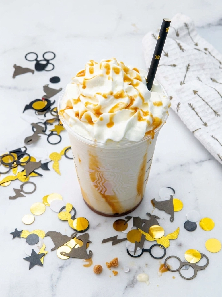 Easy Butterbeer Frappuccino Recipe - 1