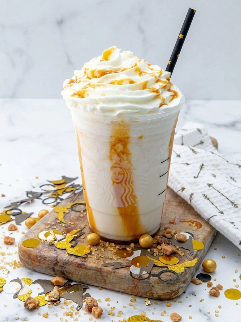 Easy Butterbeer Frappuccino Recipe - 2