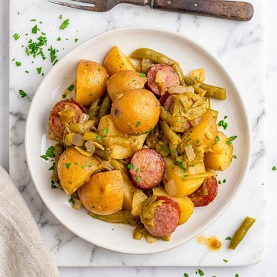 Easy Crock Pot Swamp Potatoes Recipe