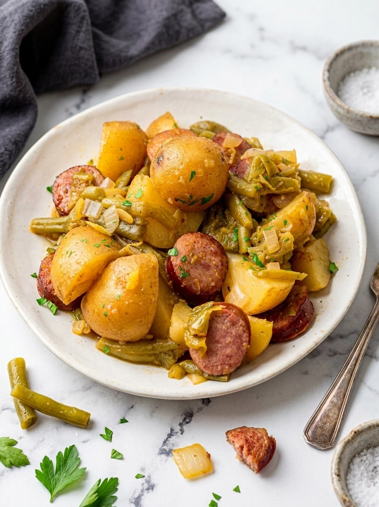 Easy Crock Pot Swamp Potatoes Recipe - 1