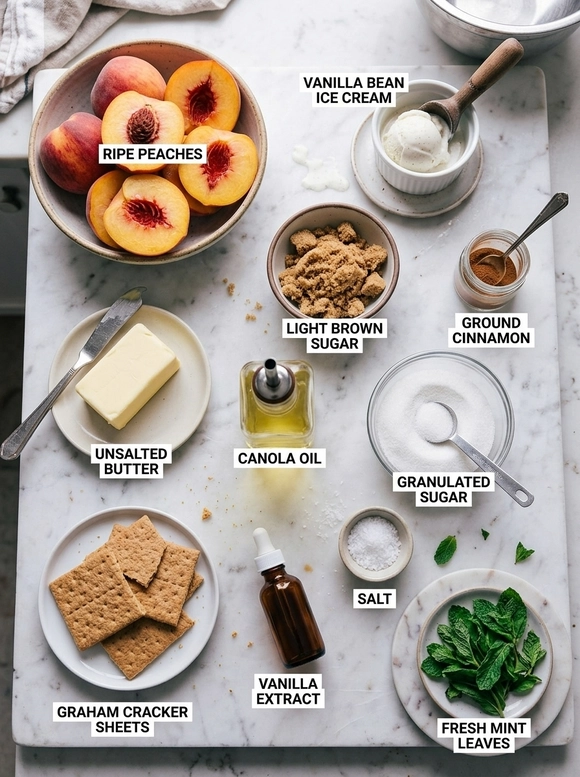 Easy Grilled Peaches Dessert - 1