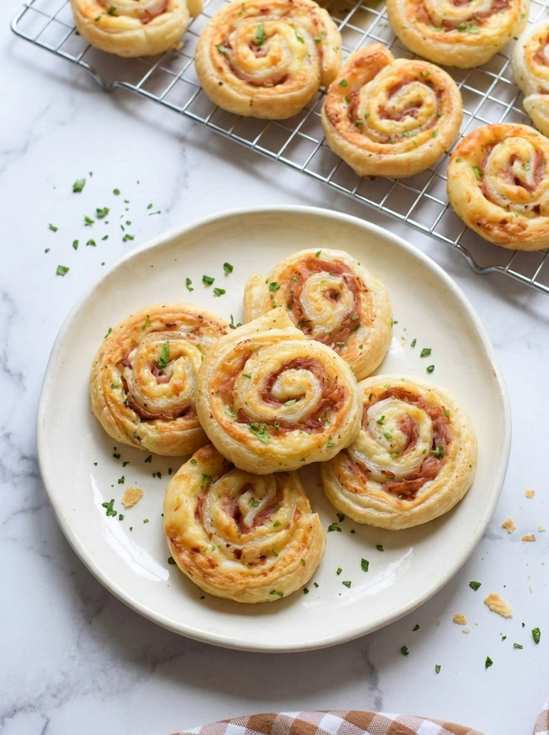 Easy Ham and Cheese Pinwheels - 2