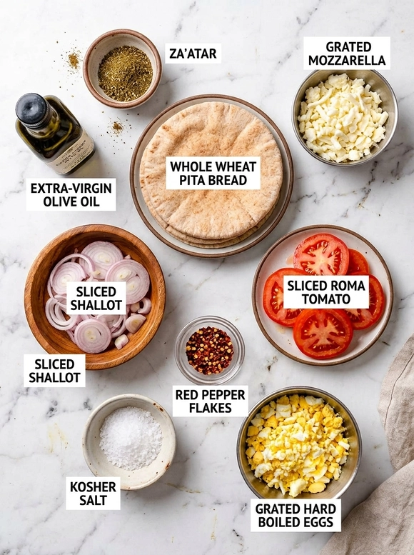 Easy Mediterranean Breakfast Pizza - 1