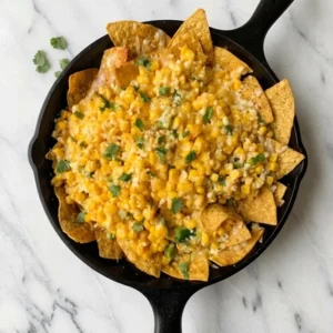 Easy Mexican Street Corn Taco Casserole