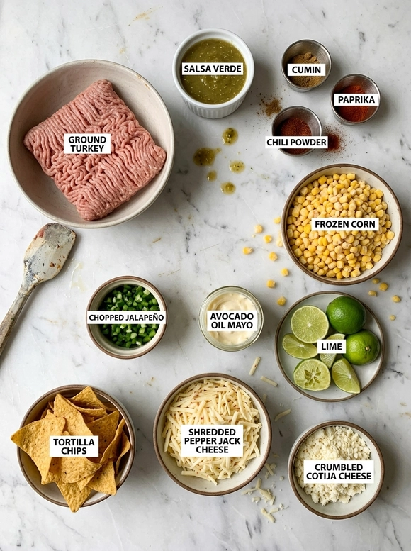 Easy Mexican Street Corn Taco Casserole - 1