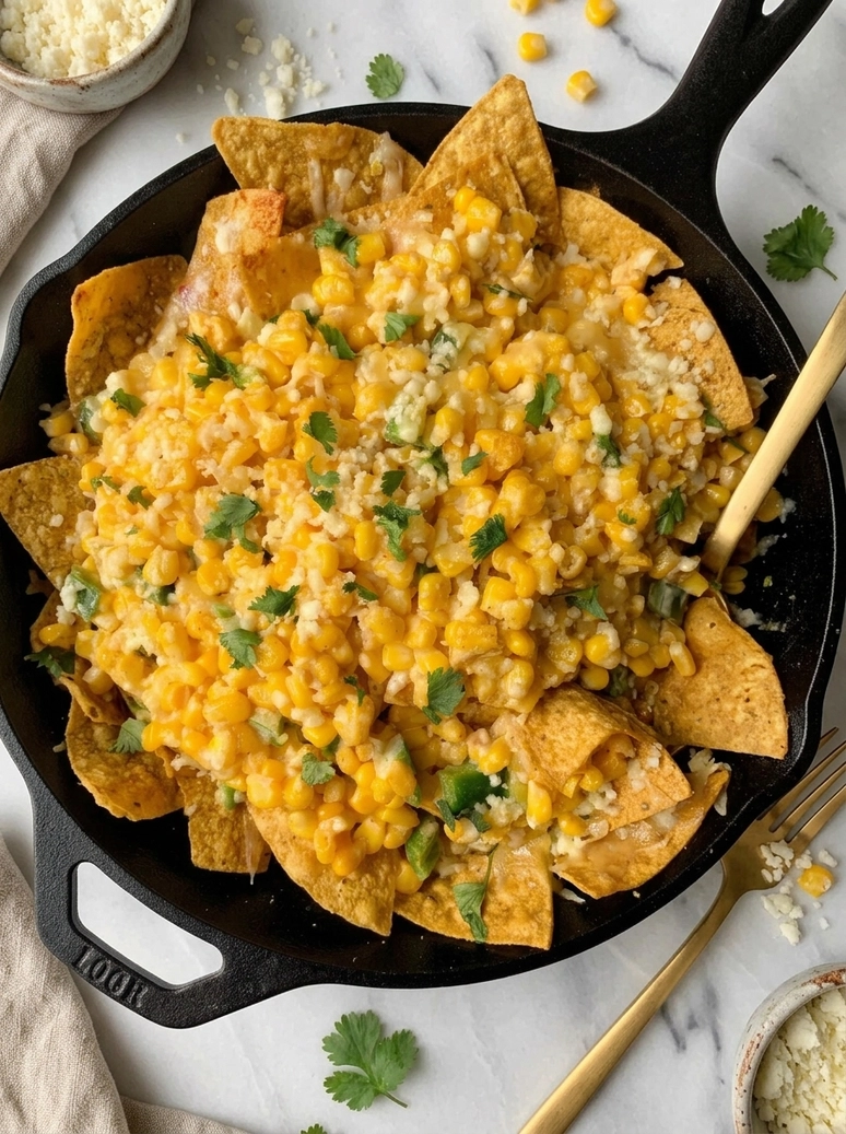 Easy Mexican Street Corn Taco Casserole - 1