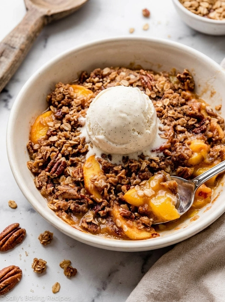Easy Peach Crisp Recipe - 2