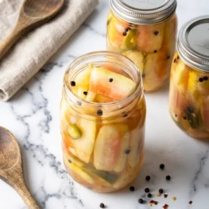 Easy Pickled Watermelon Rind Recipe