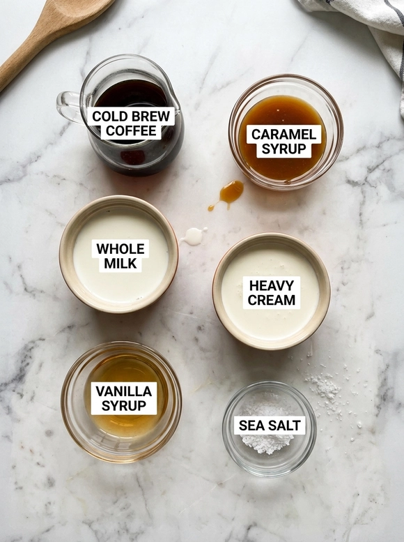 Easy Salted Caramel Cream Cold Brew - 1