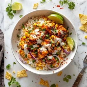 Easy Street Corn Chicken Bowl
