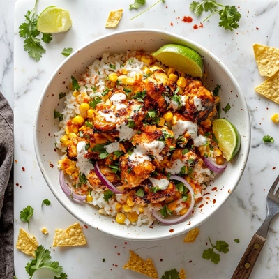 Easy Street Corn Chicken Bowl