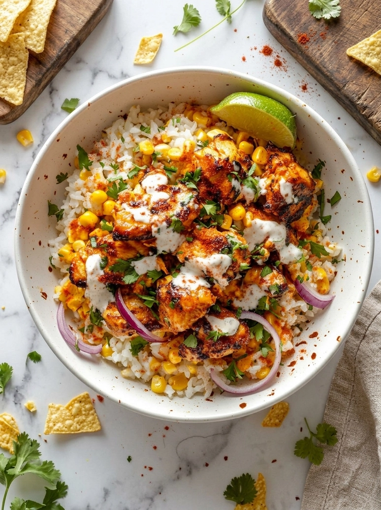 Easy Street Corn Chicken Bowl - 1
