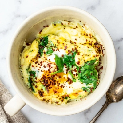Easy Veggie Mug Omelet Recipe