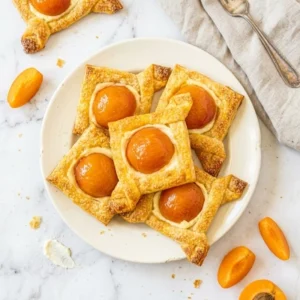 Flaky Apricot Cream Cheese Pastries