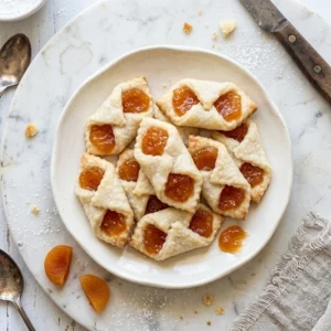 Flaky Apricot Kolacky Cookies Recipe
