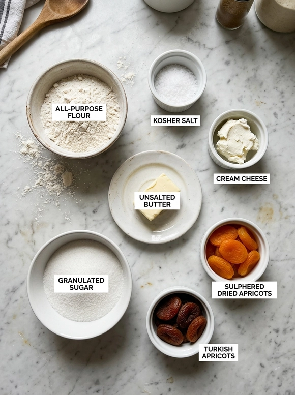 Flaky Apricot Kolacky Cookies Recipe - 1