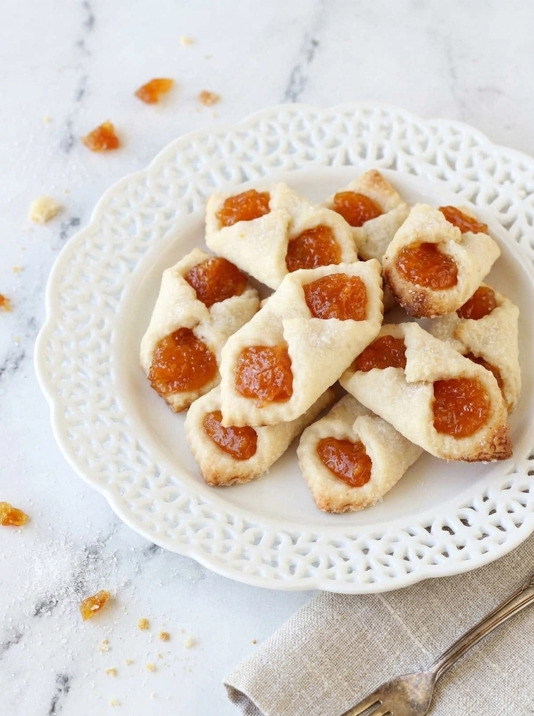 Flaky Apricot Kolacky Cookies Recipe - 1