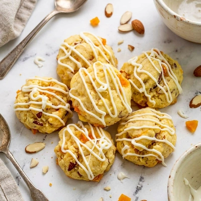 Fresh Apricot Almond Cookies Recipe