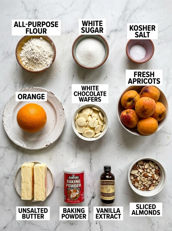 Fresh Apricot Almond Cookies Recipe - 1