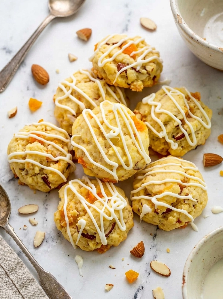 Fresh Apricot Almond Cookies Recipe - 1