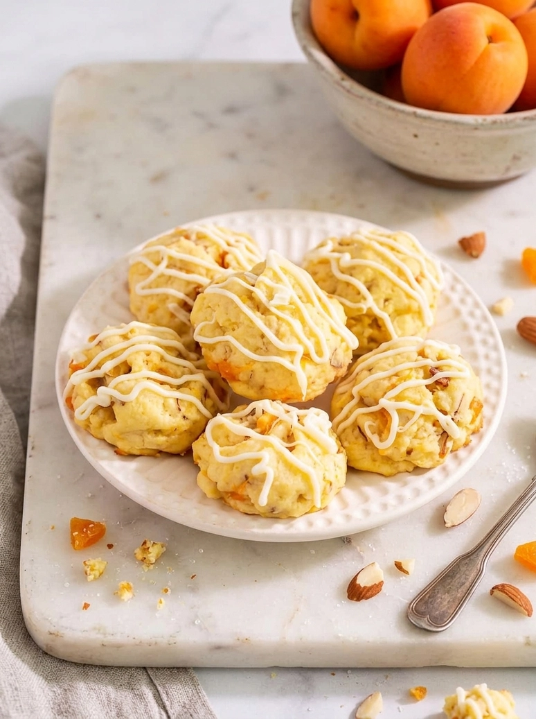 Fresh Apricot Almond Cookies Recipe - 2