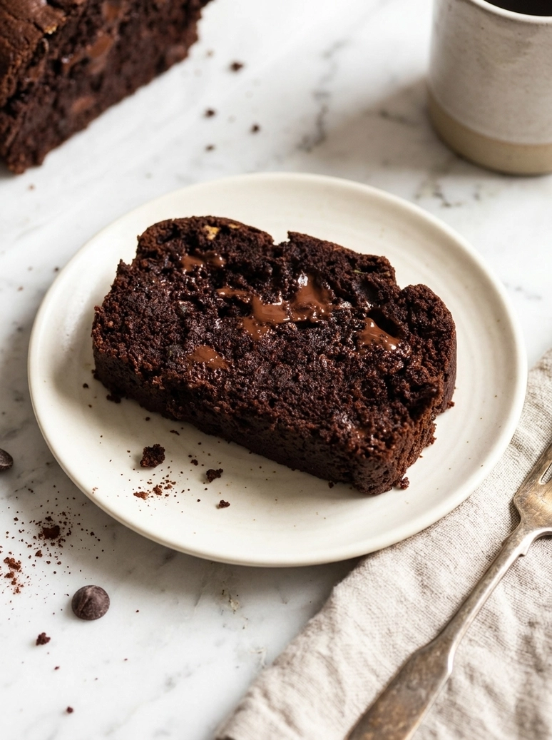 Fudgy Chocolate Zucchini Bread - 1