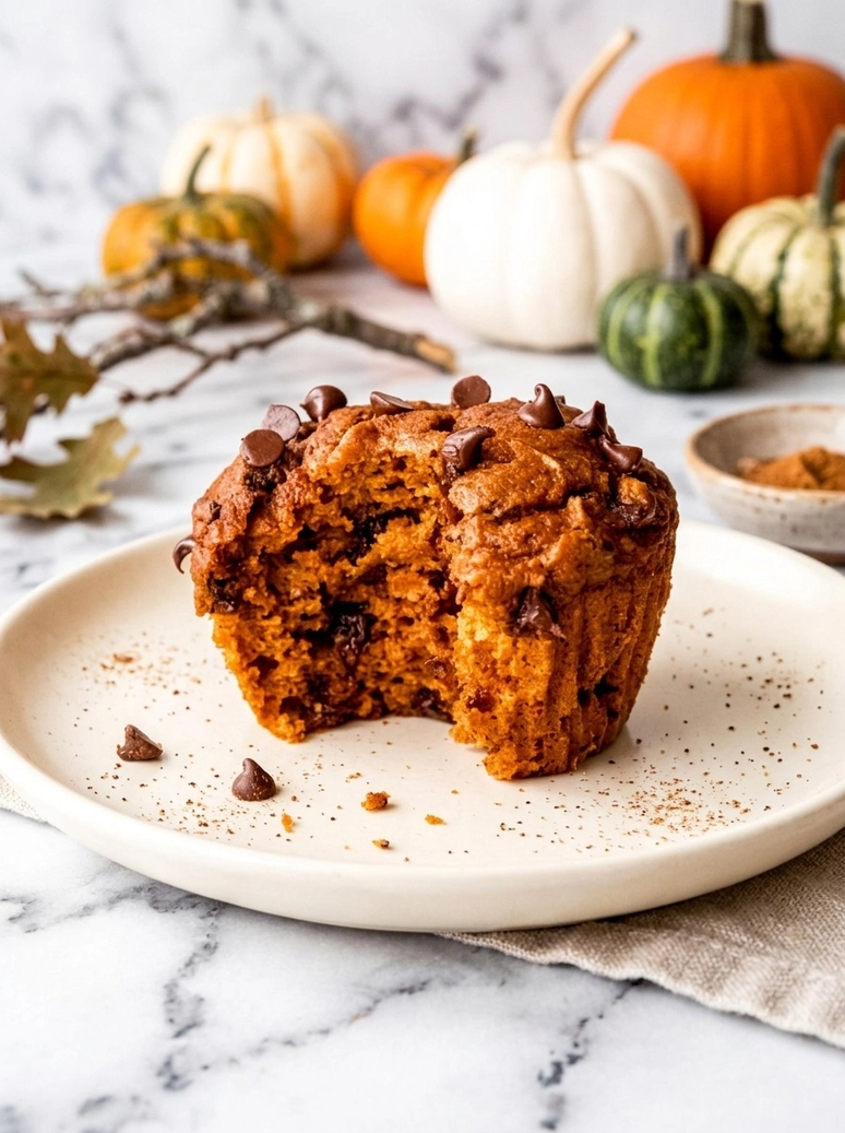 Healthy Pumpkin Protein Muffins Recipe - 2