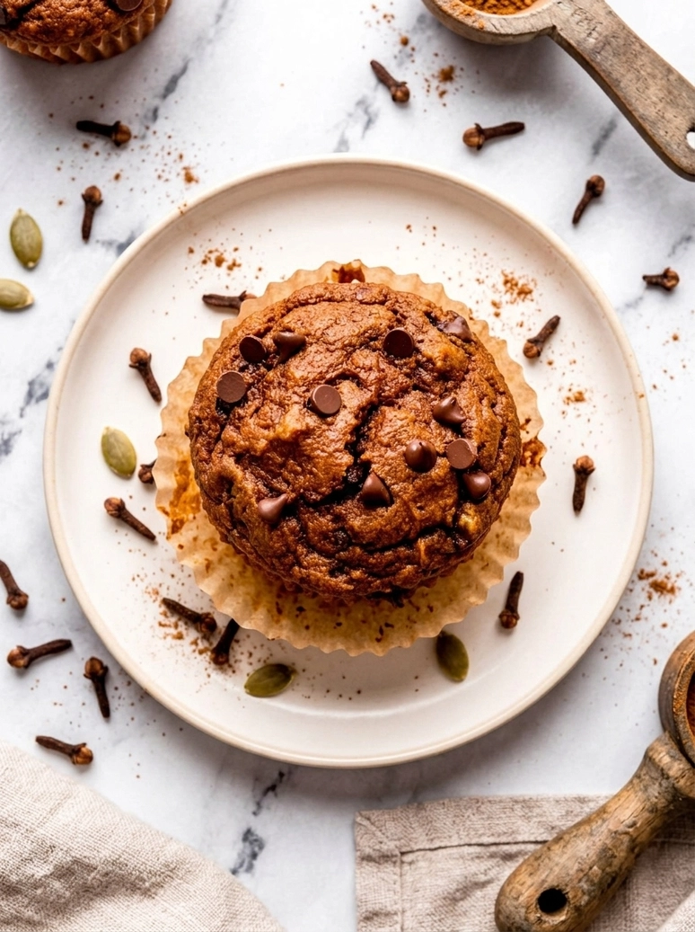 Healthy Pumpkin Protein Muffins Recipe - 1
