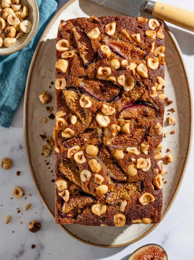 Healthy Whole Wheat Fig Bread - 2