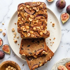 Healthy Whole Wheat Fig Bread