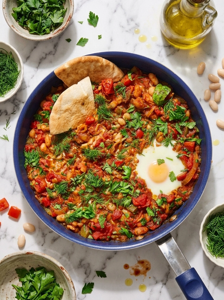 Hearty White Bean Shakshuka Recipe - 2