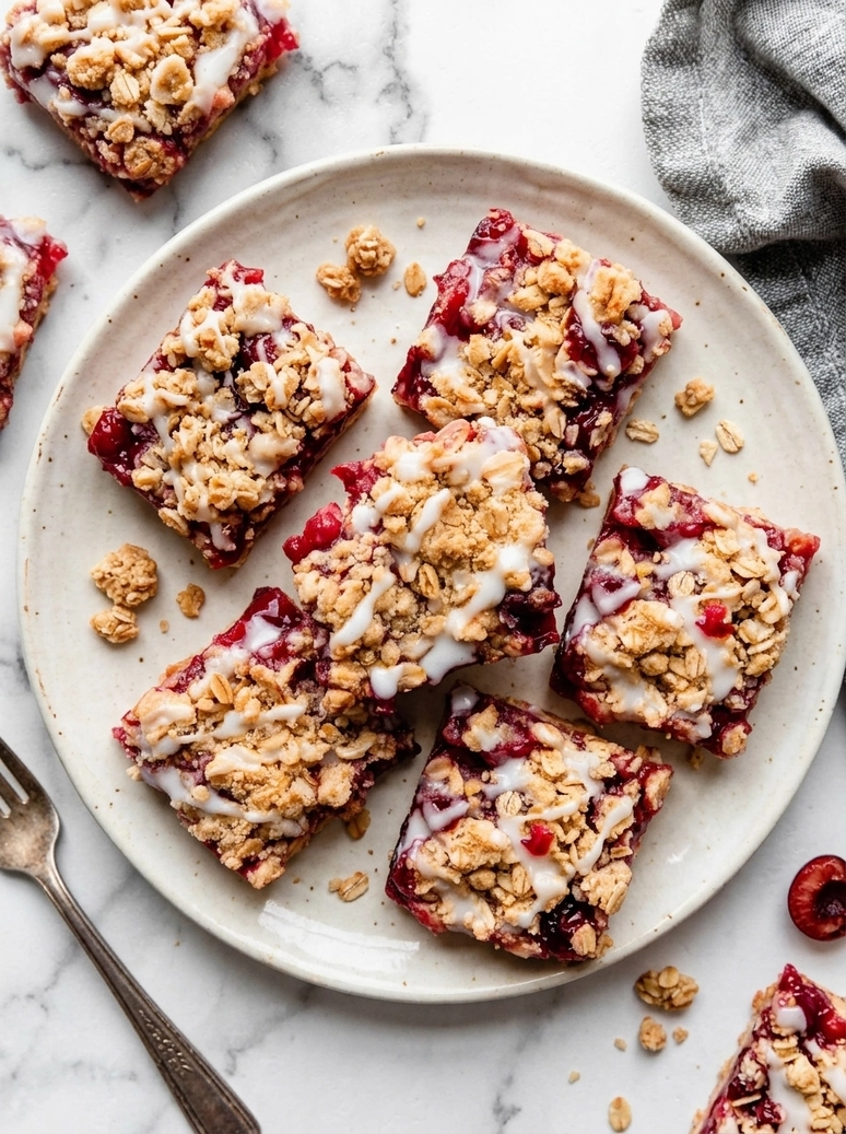 Homemade Cherry Pie Bars Recipe - 1