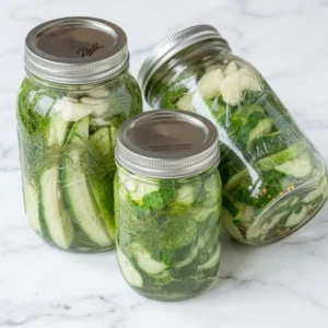 Homemade Easy Refrigerator Dill Pickles