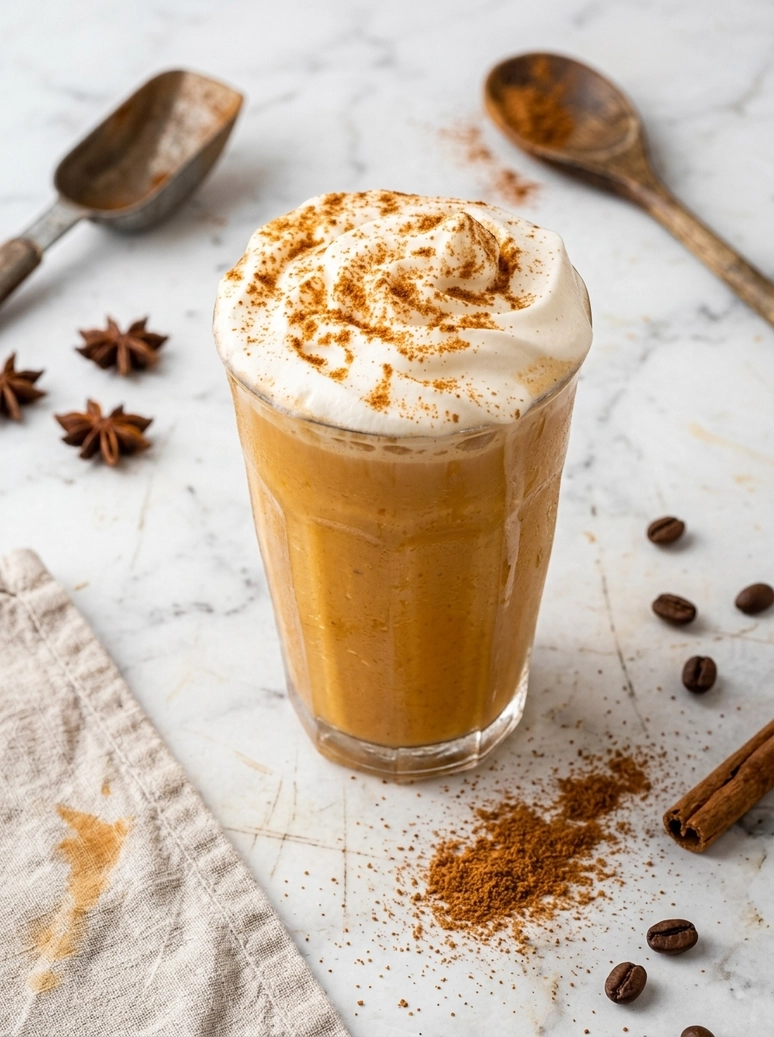 Homemade pumpkin spice frappuccino - 2