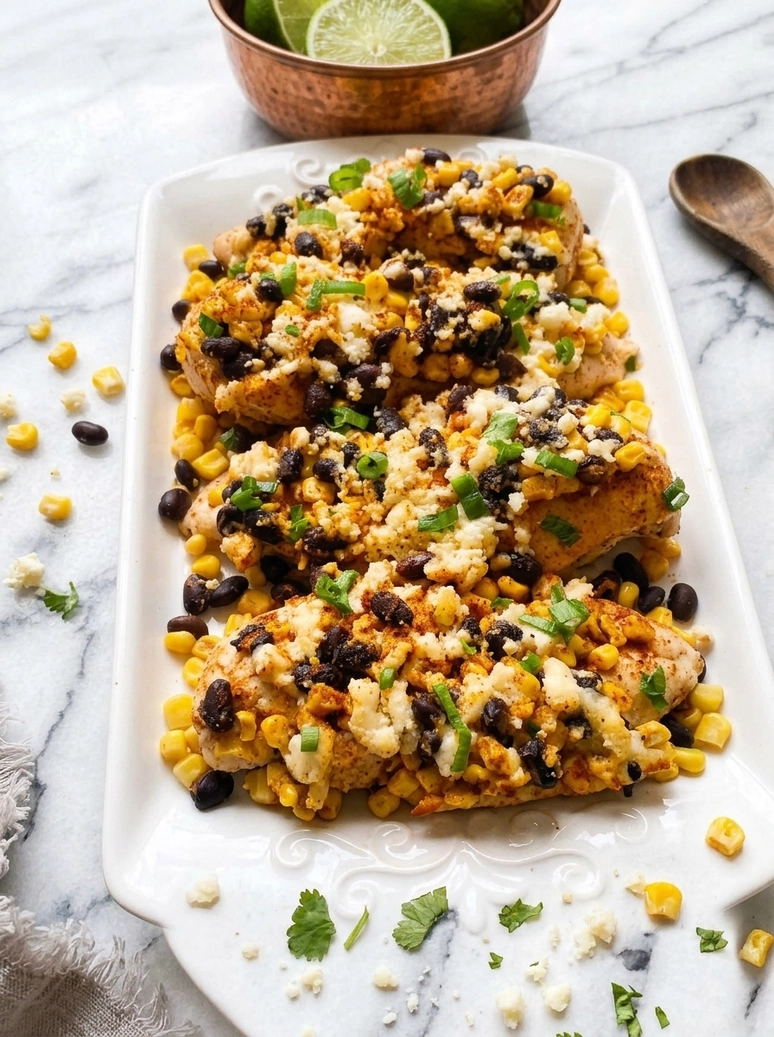 Mexican Street Corn Chicken Bake - 1