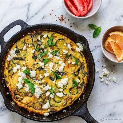 Middle Eastern Baked Zucchini Omelet