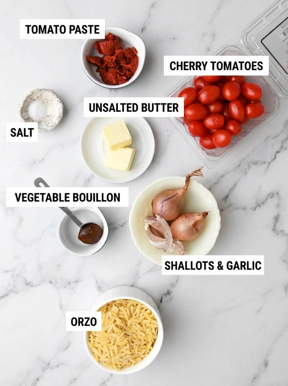 One Pot Orzo with Cherry Tomatoes - 1