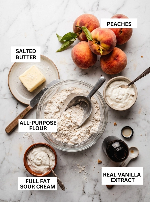 Peach Cobbler Muffins Recipe - 1