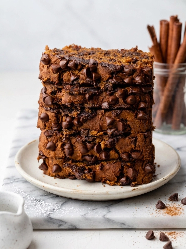 Pumpkin Chocolate Chip Banana Bread - 2