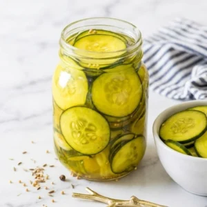 Quick and Easy Refrigerator Pickles