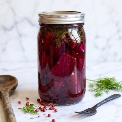 Quick Refrigerator Pickled Beets