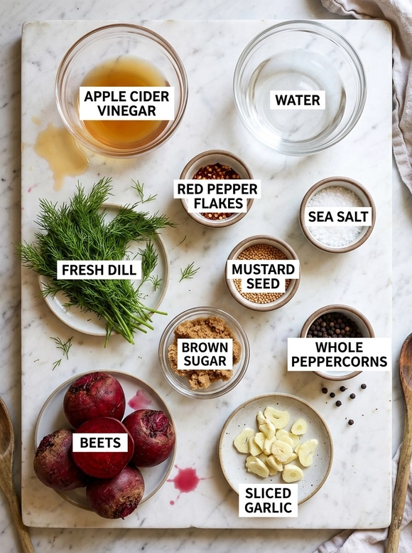 Quick Refrigerator Pickled Beets - 1