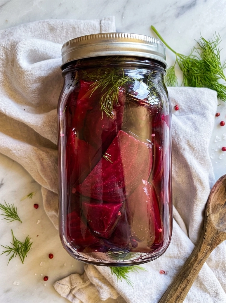 Quick Refrigerator Pickled Beets - 1