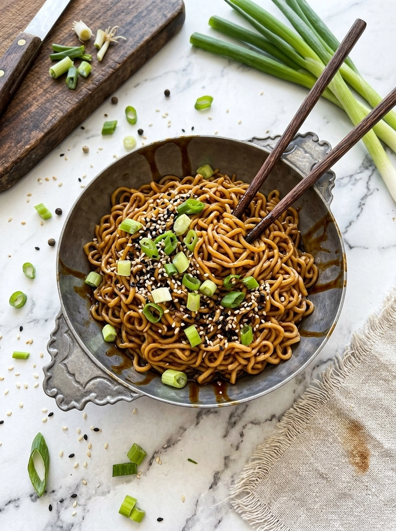 Quick Saucy Ramen Noodles Recipe - 2
