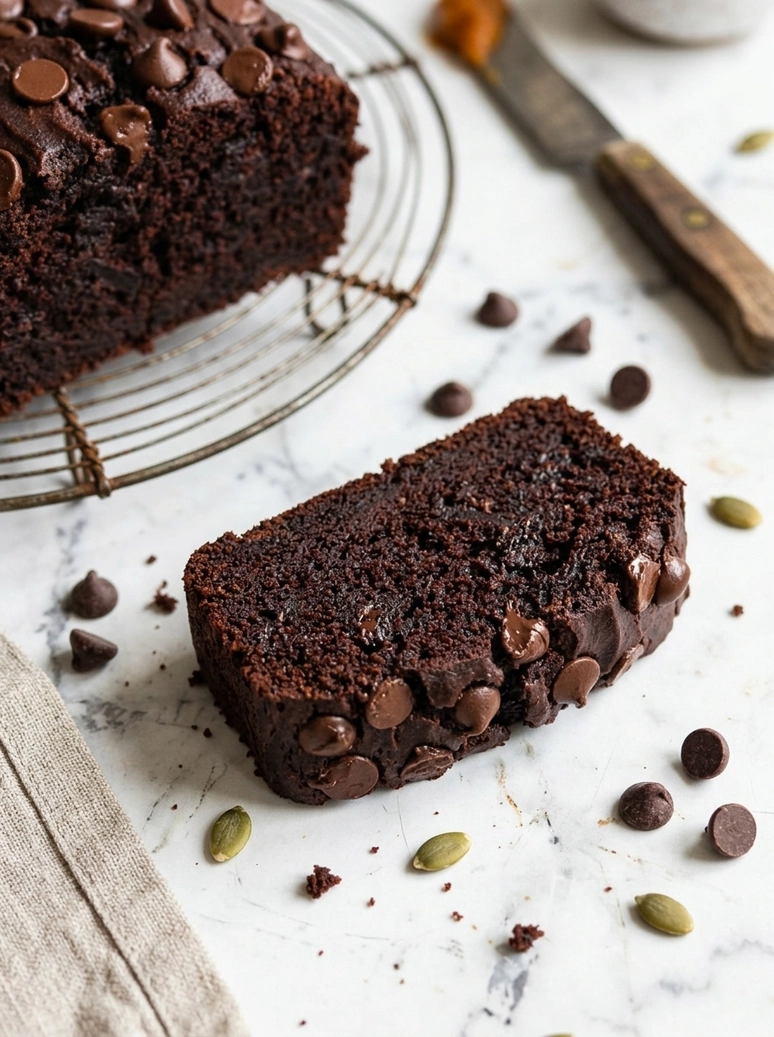 Rich Chocolate Pumpkin Bread Recipe - 2