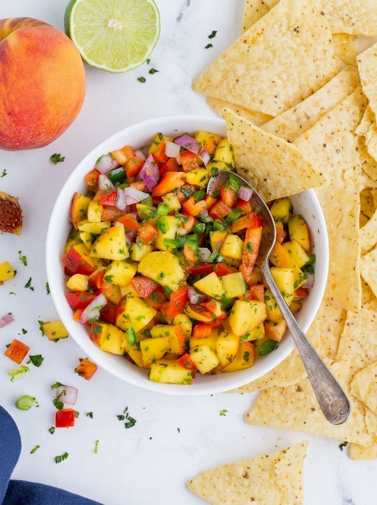 Summer Fresh Peach Salsa Recipe - 2