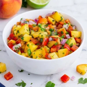 Summer Fresh Peach Salsa Recipe