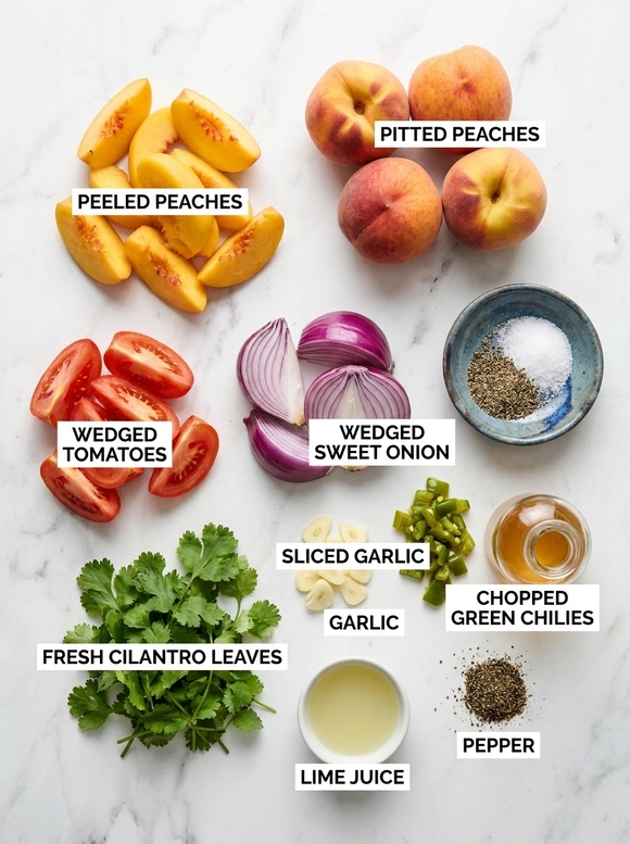 Summer Fresh Peach Salsa Recipe - 1