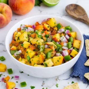 Summer Fresh Peach Salsa Recipe