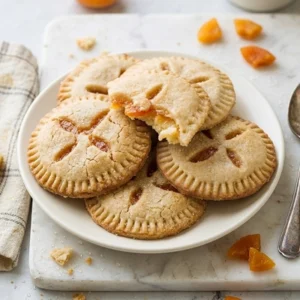 Sweet Apricot Sugar Cookie Pies